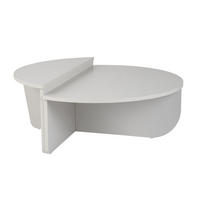 COUCHTISCH (2er-Set) orion 35/90/90 cm - Grau, Holzwerkstoff (90/90/35cm) - Calicosy