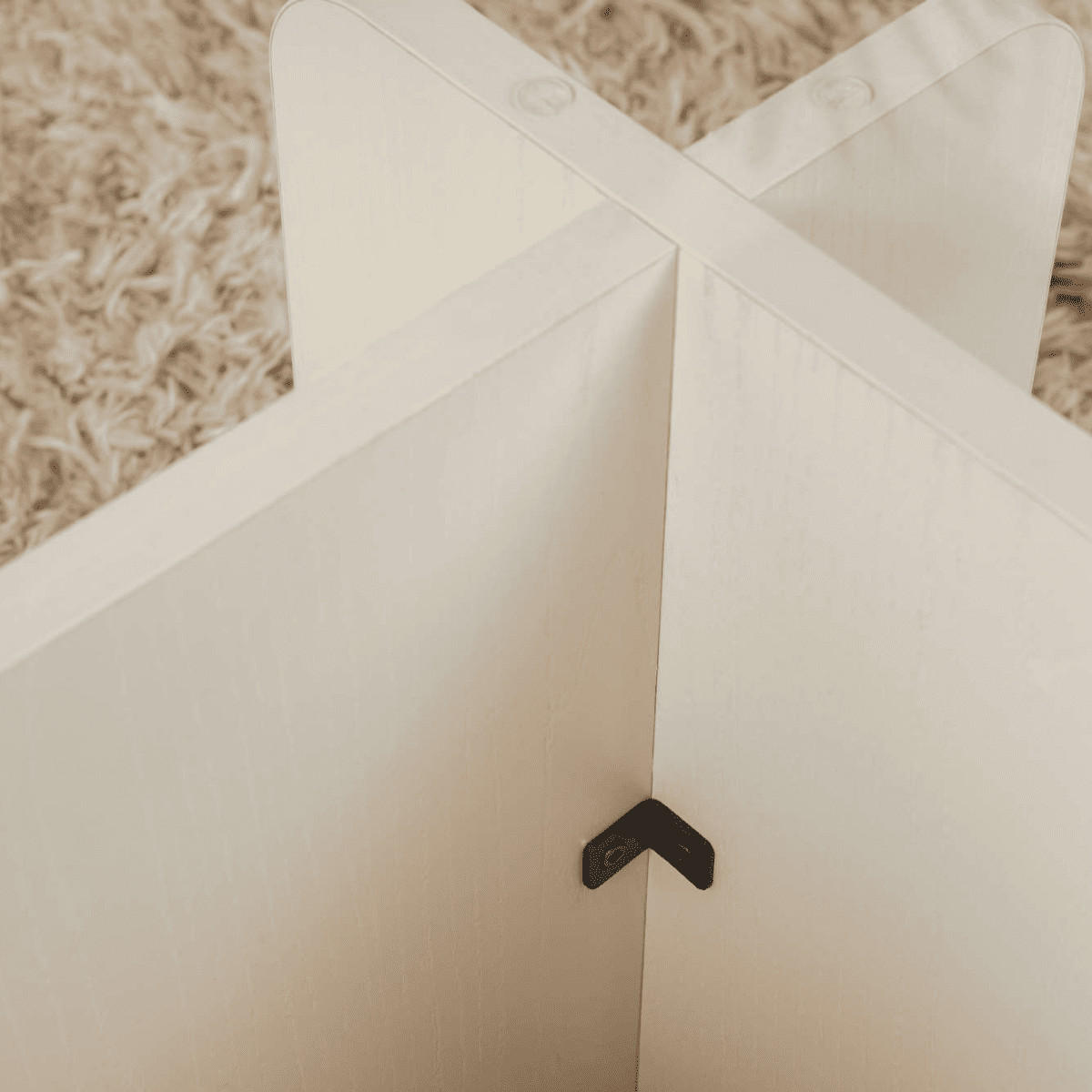 COUCHTISCH mit Tischplatte aus gehärtetem Glas 105/65/30 cm - Eiche Bianco, Holzwerkstoff (110/65/30cm) - Calicosy