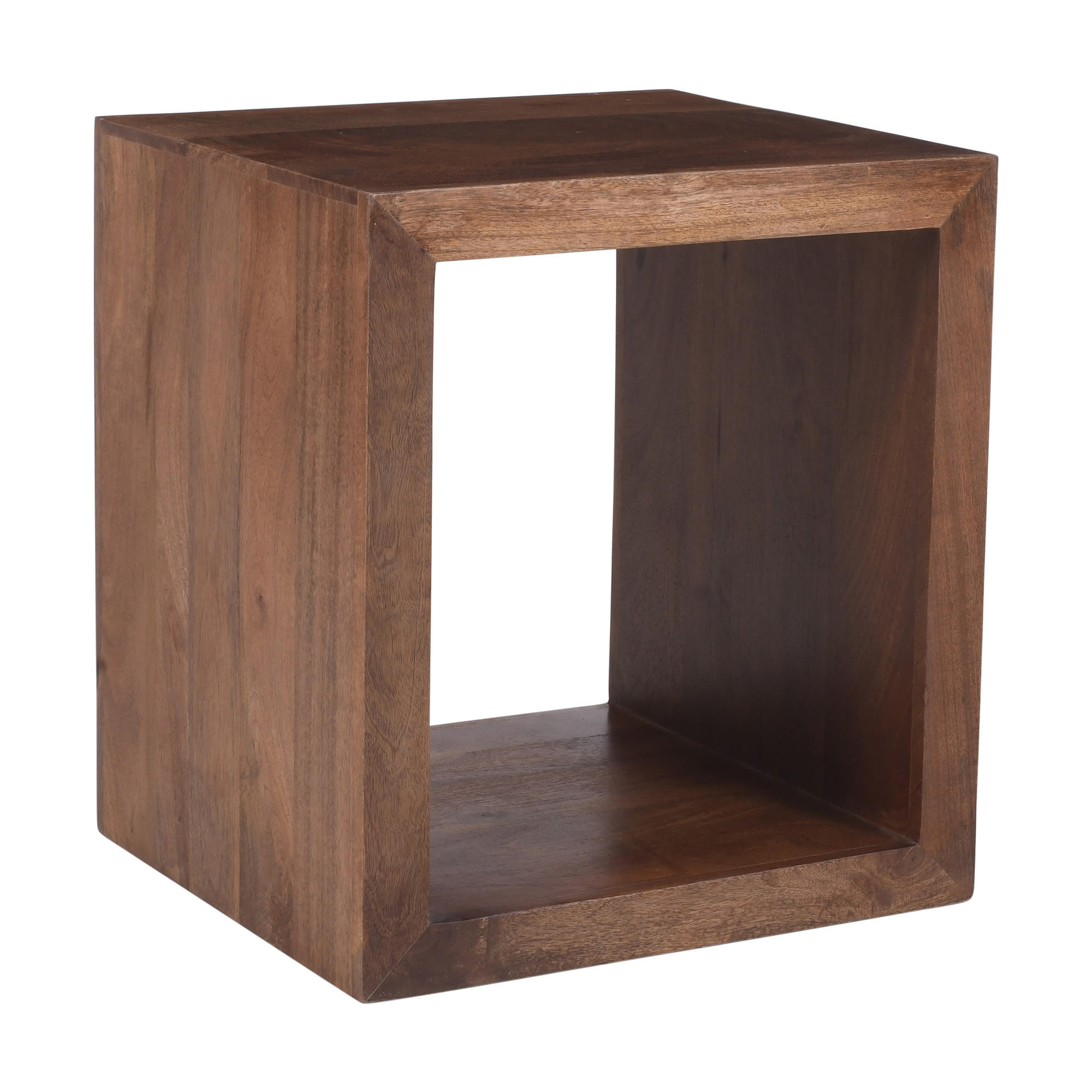 BEISTELLTISCH Braun 50 x 45 x 55 cm - Braun, Holz (45/50/55cm) - Nordlys