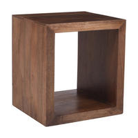 BEISTELLTISCH Braun 50 x 45 x 55 cm - Braun, Holz (45/50/55cm) - Nordlys