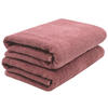 SAUNATUCH, 2er-Set, 70x200 cm, 100% Baumwolle, Rosa - Altrosa, Textil (70/200cm) - Zollner
