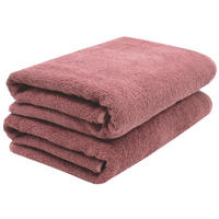 SAUNATUCH, 2er-Set, 70x200 cm, 100% Baumwolle, Rosa - Altrosa, Textil (70/200cm) - Zollner