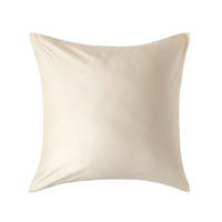 BIO-KISSENBEZUG Satin, Fadendichte 400 - Creme, Textil (60/60cm) - Homescapes