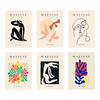 POSTER Set Mit 6 Illustrationen Von Henri Matisse Silhouetten A3 Rahmenlos - Klar, Papier (29/3cm) - Nacnic