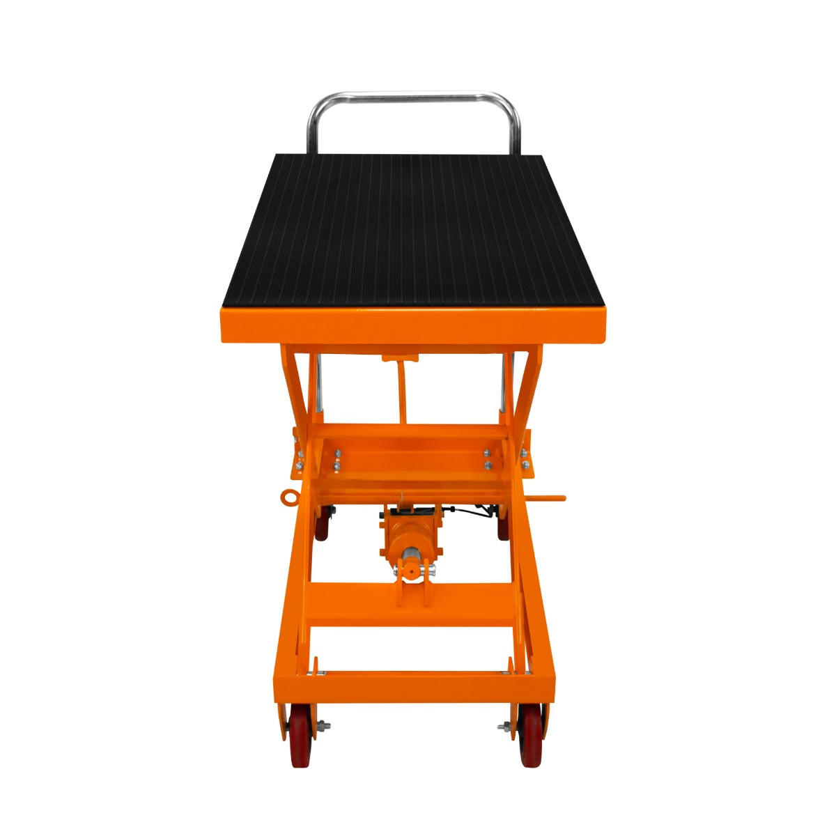 HUBTISCH Hydraulisch - Orange, Metall (110/51/91cm) - Monstershop