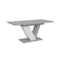 ESSTISCH Ausziehbar 120-160 cm Steingrau - Grau, Holzwerkstoff (160/80/75cm) - Home Collective