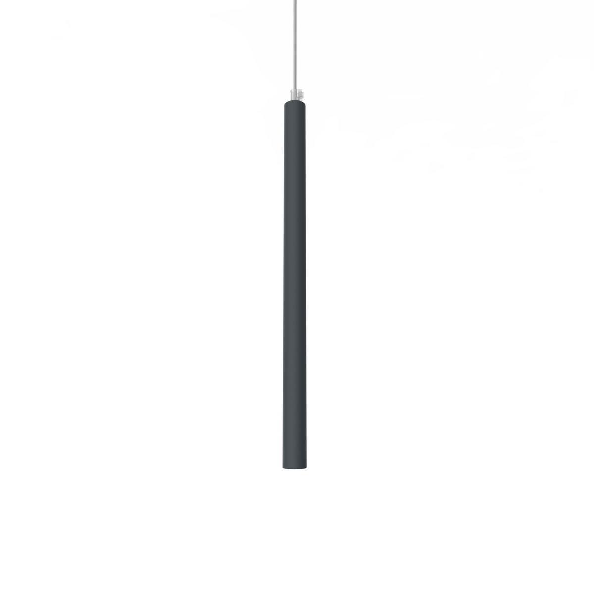 LED-HÄNGELEUCHTE - Anthrazit, Metall (2.5/2.5/40cm) - Lumicom