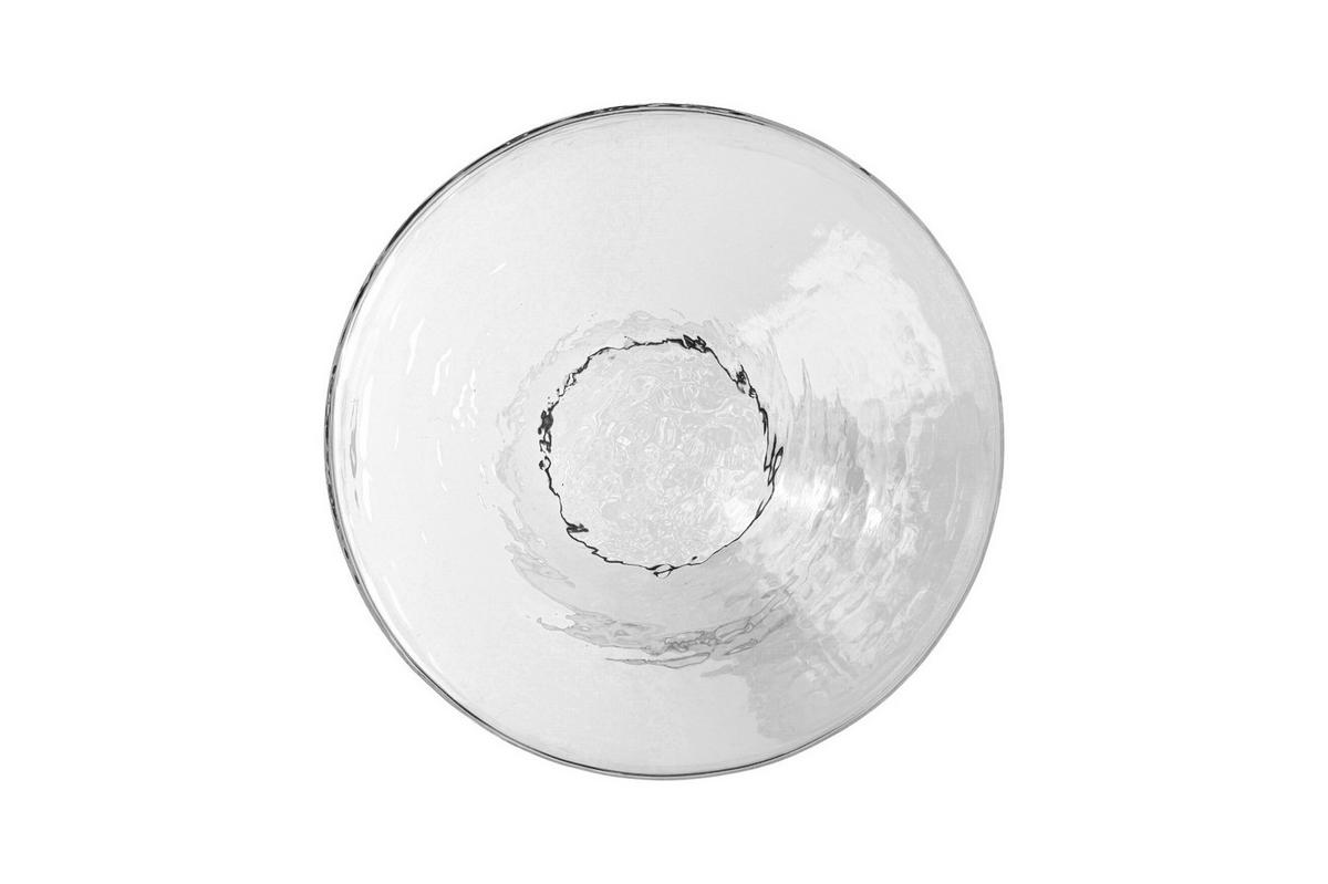 BEISTELLTISCH Bo - Transparent - 44/37/37 cm - Transparent, Glas (37/37/44cm) - Livingfurn