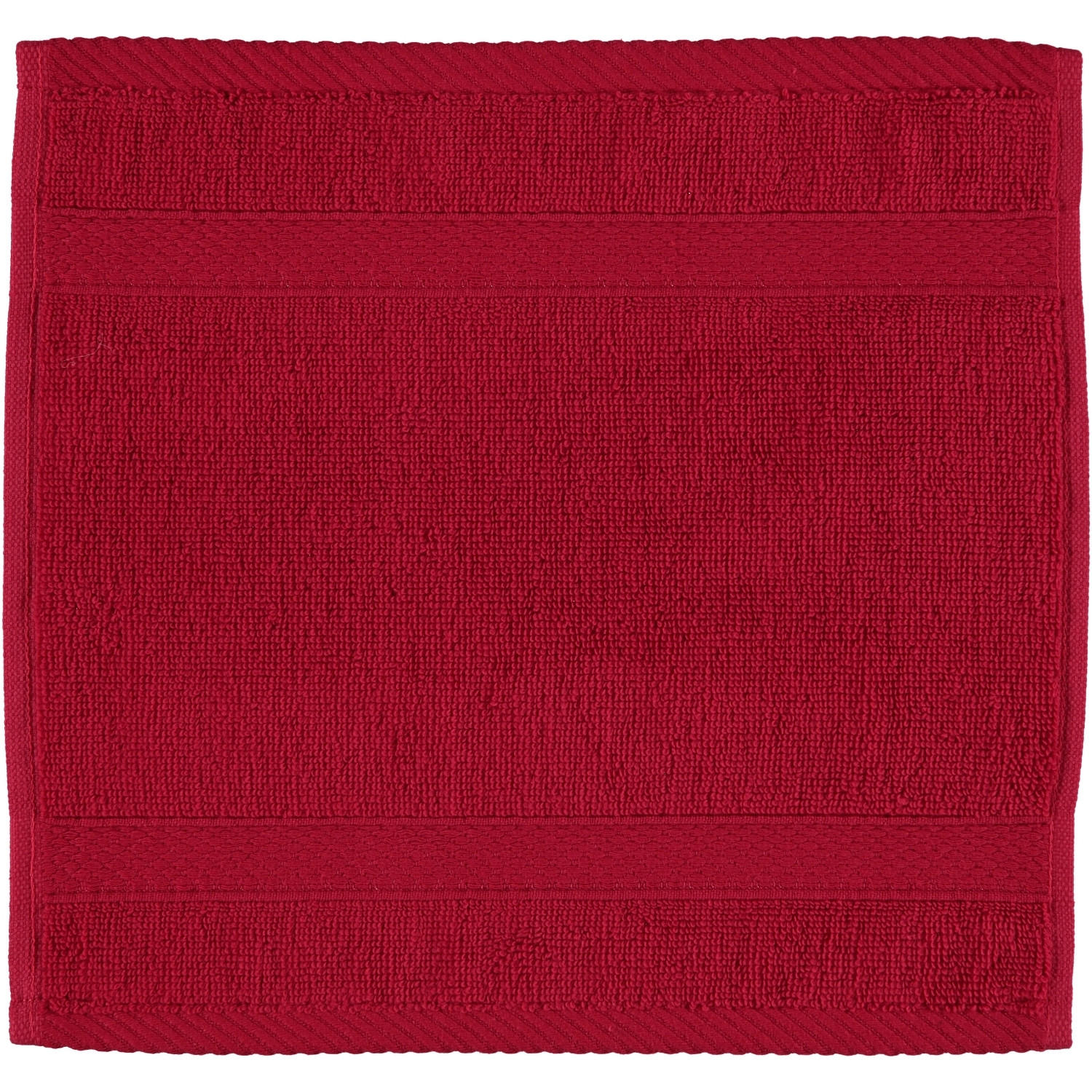 Egeria Seiftuch Rot 30x30 cm