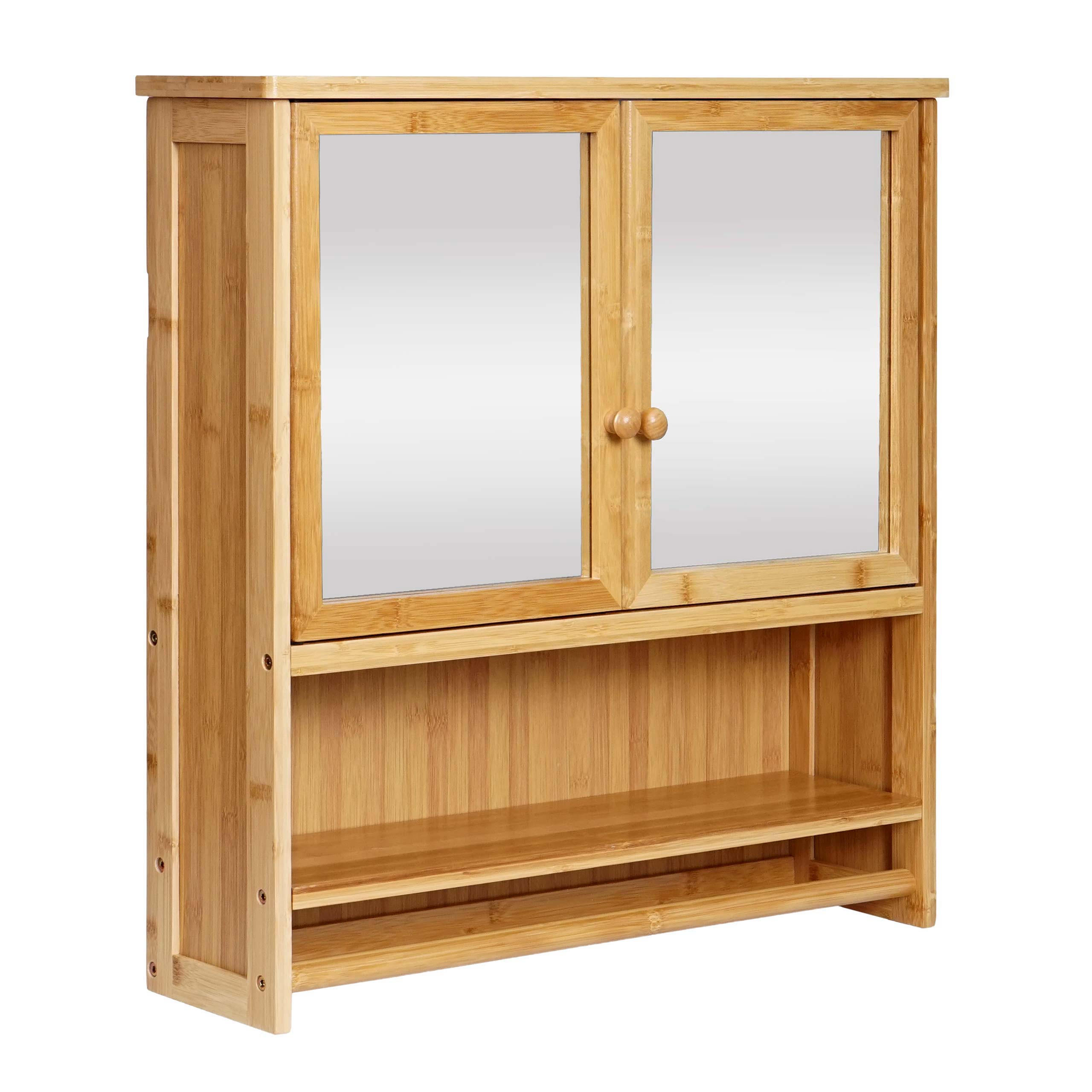 SPIEGELSCHRANK Braun - Braun, Holz (66/62/15cm) - MCW