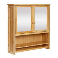 SPIEGELSCHRANK Braun - Braun, Holz (66/62/15cm) - MCW