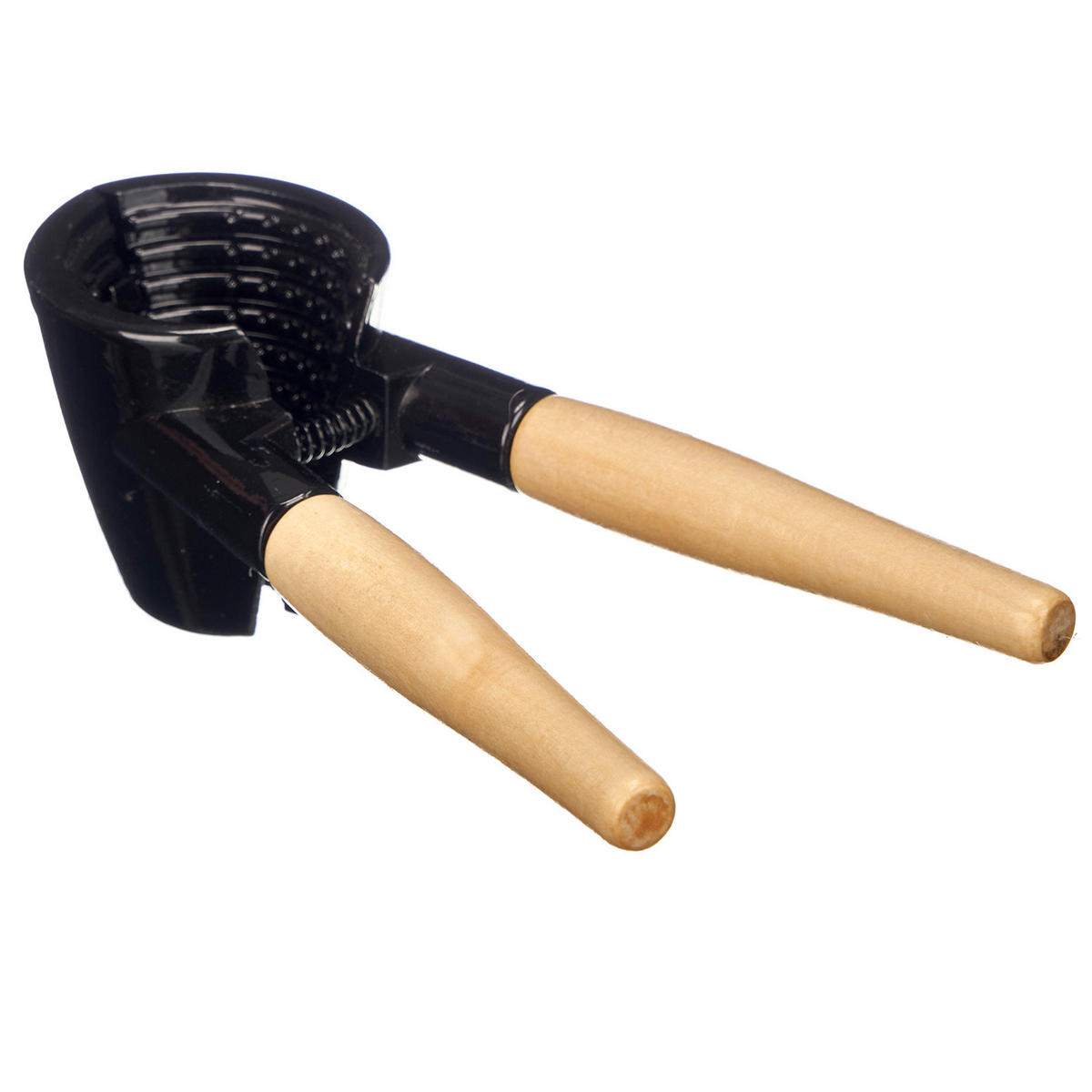 NUSSKNACKER Wood mit Holzgriffen - Schwarz, Holz (5.2/16.5/5.7cm) - Kinvara