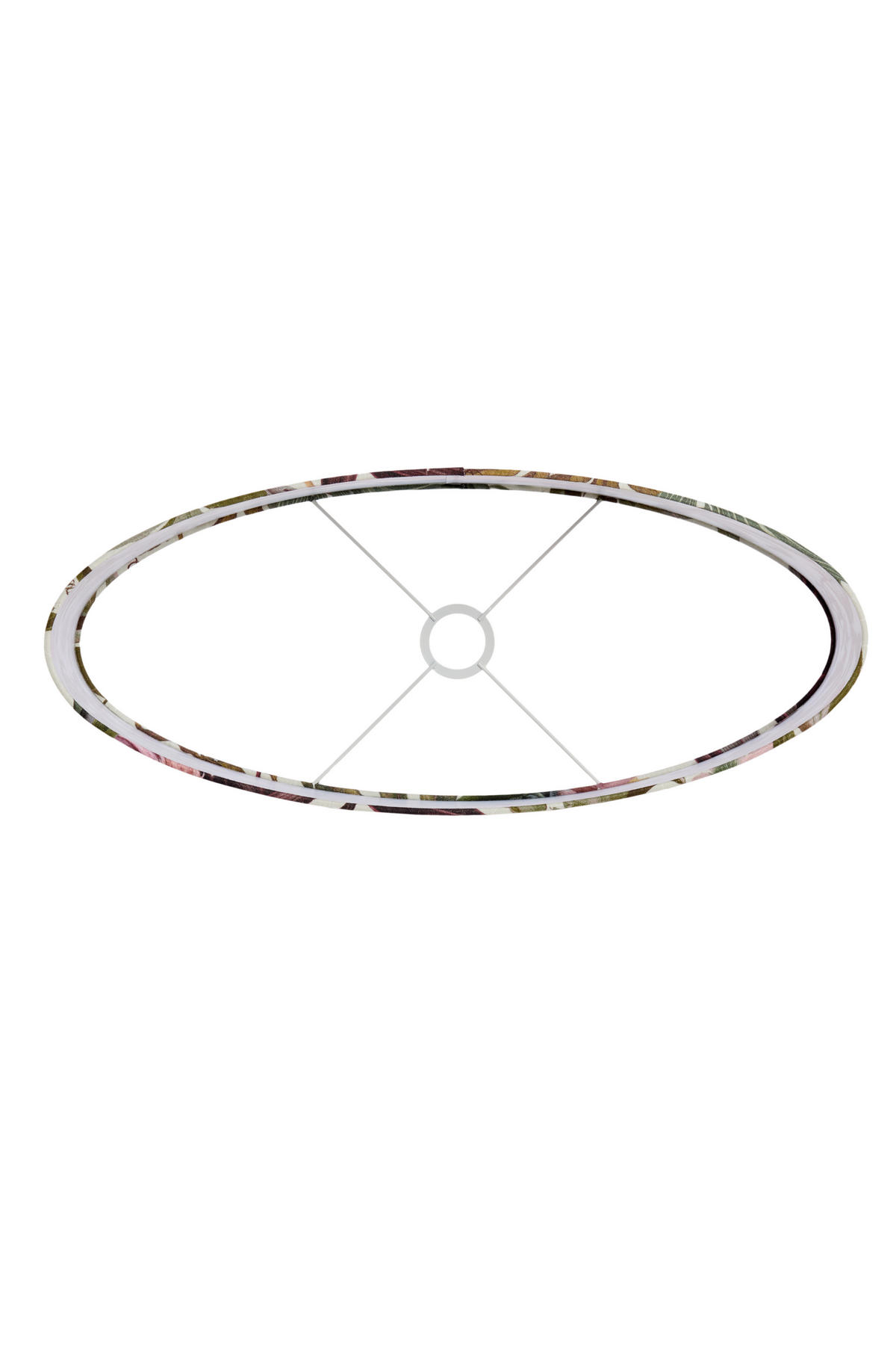 LAMPENSCHIRM Isadore Weiß 58/24/27 cm - Weiß, Textil (58/24/27cm) - Light & Living