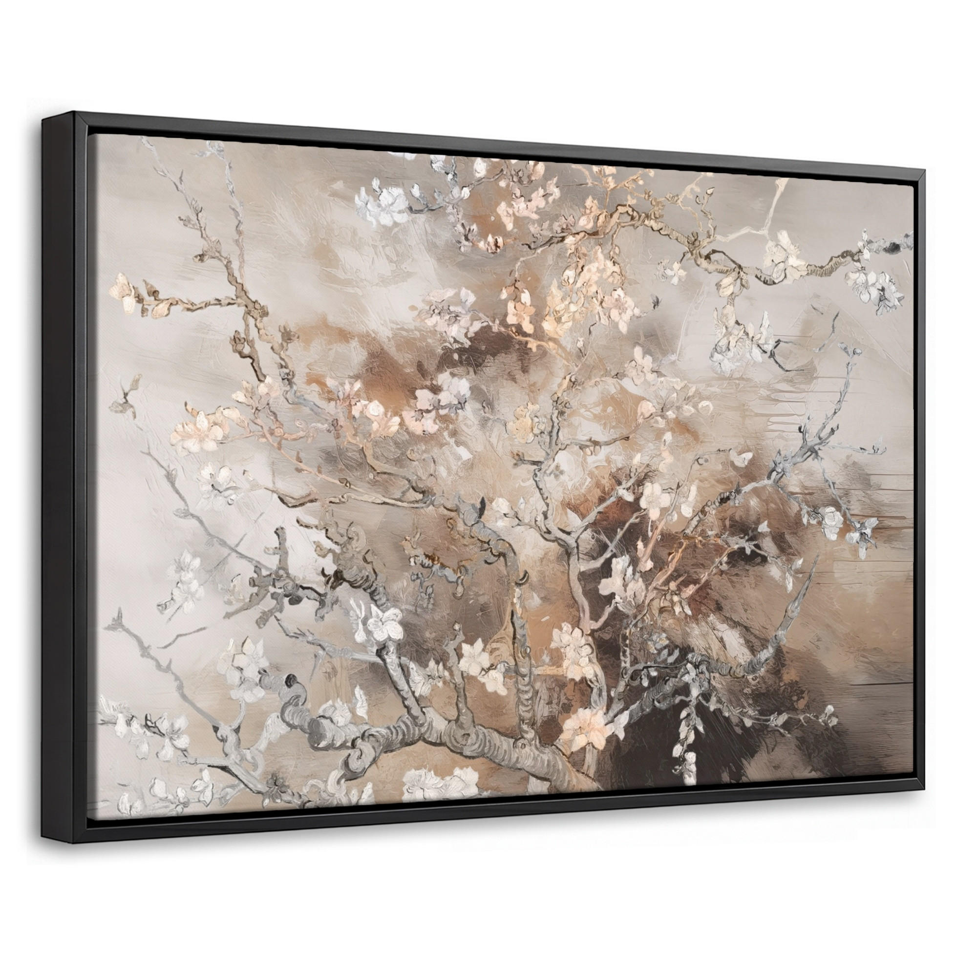 MuchoWow Leinwand Braun 60x40 cm
