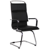 SCHWINGSTUHL Lederlook schwarz - Schwarz, Textil/Metall (56/113/66cm) - CLP
