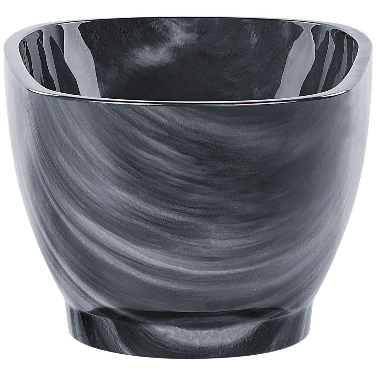 BADEWANNE FREISTEHEND 80x170x58 cm schwarz Rioja - Schwarz, Kunststoff (80/58/170cm) - Beliani