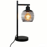 TISCHLAMPE Thaddeus 15/20/42.6 cm - Schwarz, Metall (15/20/42.6cm) - ZMH