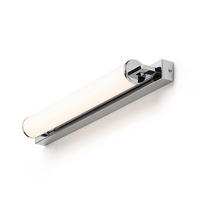 WANDLEUCHTE ROCCA 60 Chrom 18 W IP44 - Chromfarben, Metall (20/25/15cm) - Rendl