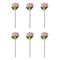 KUNSTBLUME (6er Set) Florista - Pink, Kunststoff (67cm) - BUTLERS