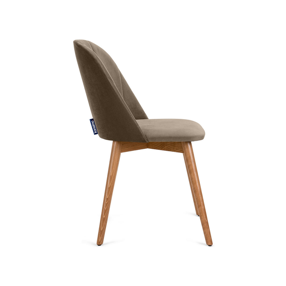 STUHL-SET BAKERI Esszimmerstühle 2 St, beige - Beige, Holz/Buchenholz (48/86/44cm) - KONSIMO®
