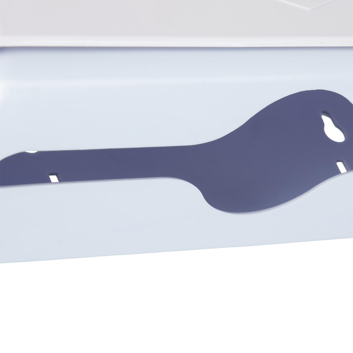 ZÁSOBNÍK na papierové uteráky - biela, plast (27.5/20.5/10cm) - Relaxdays