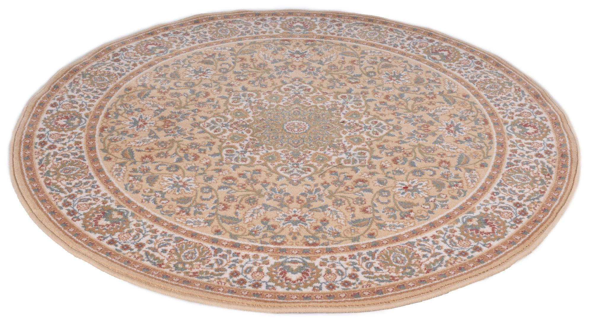 ORIENTTEPPICH Dolna 200x200 cm - Sandfarben, Textil (200/200cm) - THEKO