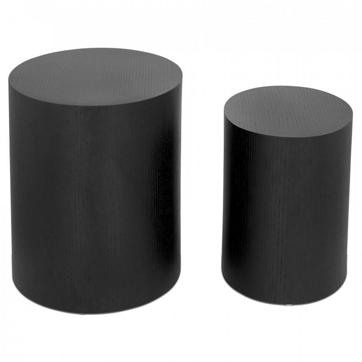 LOUNGETISCH Schwarz 48x33x40 cm - Schwarz, Holz (40/33/48cm) - AlterEgo