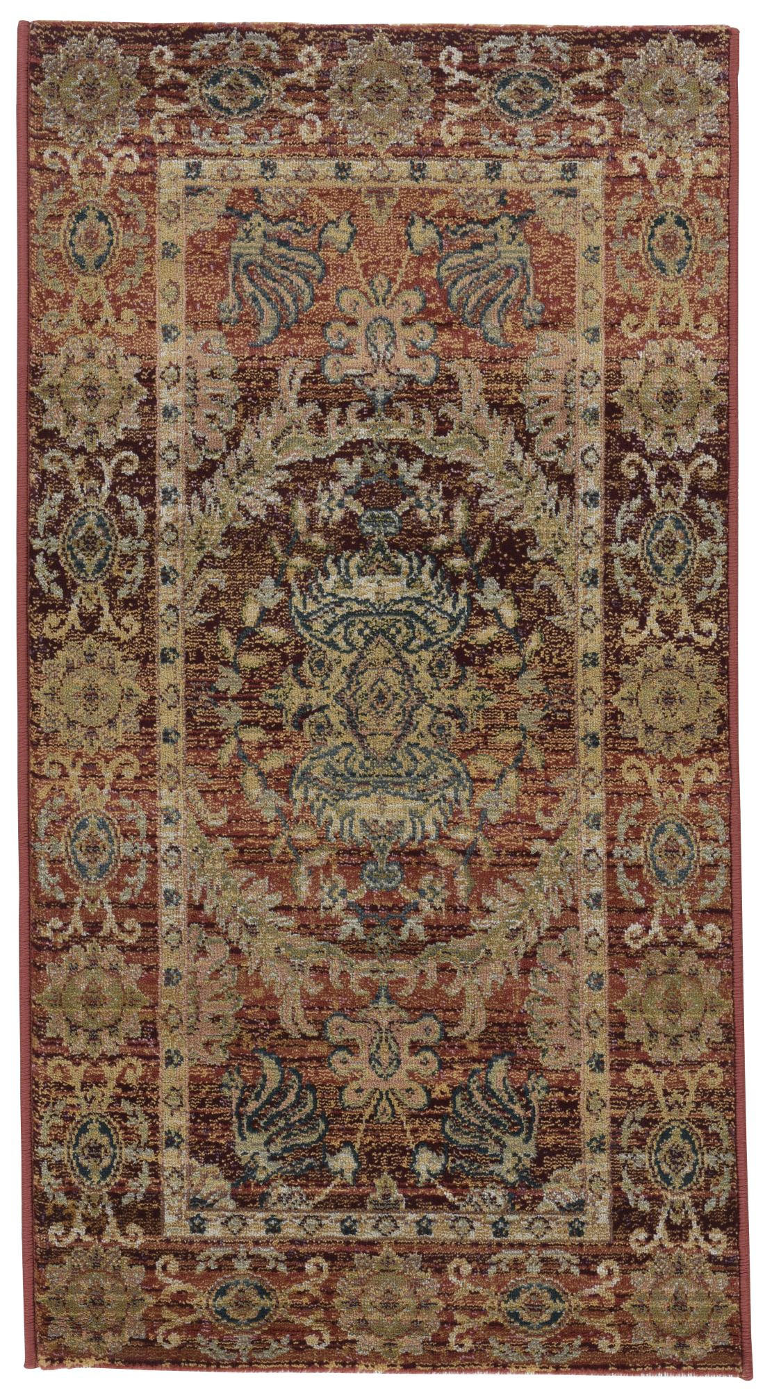 WEBTEPPICH Gabiro 3070 240x340 cm - Rostfarben, Textil (240/340cm) - THEKO