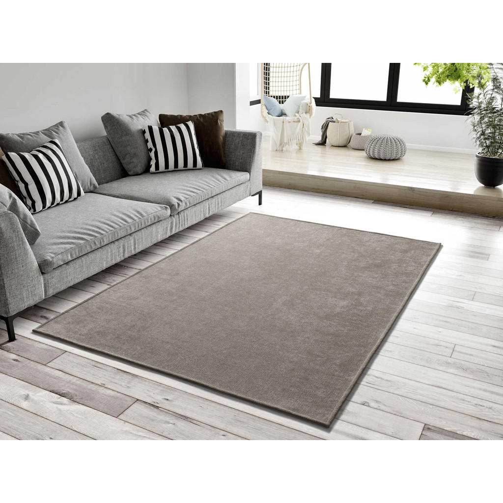 Thumbnail - Atticgo Flachwebeteppich, Beige, Textil, Uni, Rechteckig, 160x230 cm, Oeko-Tex® Standard 100, in verschiedenen Größen er...