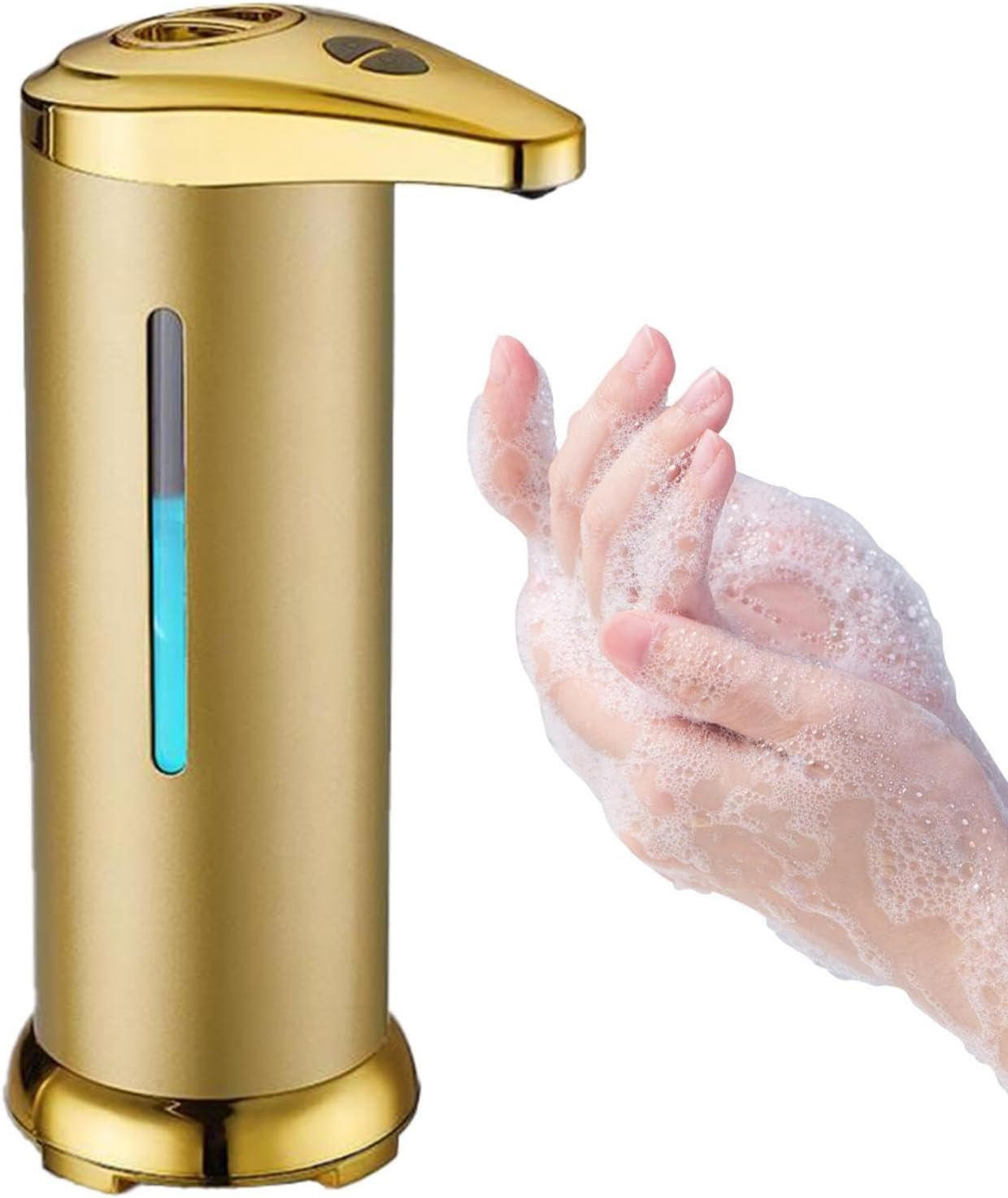 SEIFENSPENDER Automatisch Gold Elektrisch Mit Sensor Berührungslos - Goldfarben, Metall (10.8/20/10.8cm)