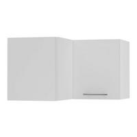 ECKHÄNGESCHRANK Kvantum W12/60/36 Weiß Matt / Weiß Matt 60 / 60 / 36cm - Weiß, Holz/Holzwerkstoff (60/36/60cm) - Feldmann-Wohnen
