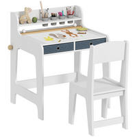KINDERSCHREIBTISCH DE-17541 Weiß - Weiß, Holzwerkstoff (62.8/73.8/55.6cm) - ComfortXL