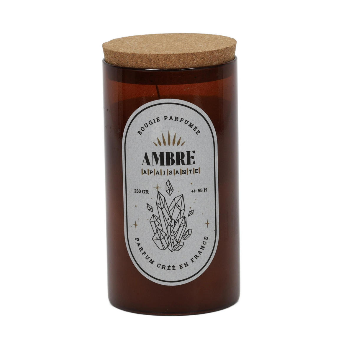 DUFTKERZE im Glas 6,5/6,5/12 cm - Orange, Paraffin (6.5/12cm) - Atmosphera Createur d´interieur