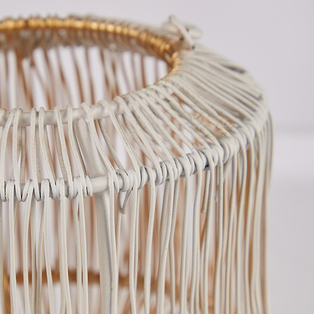 LATERNE Yoko - Weiß, Metall (9/8/9cm) - Butlers