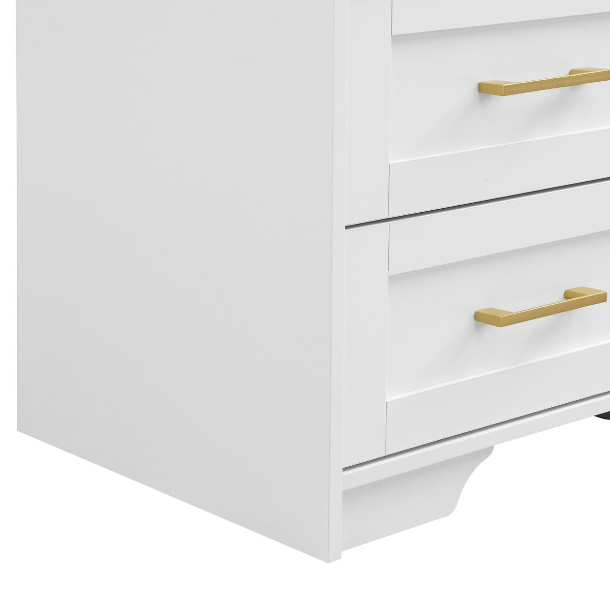 GARDEROBE 120/187/40 cm Weiß/Holzfarben aus MDF mit LED-Beleuchtung - Weiß, Holzwerkstoff (40/187/120cm) - OKMYHOME
