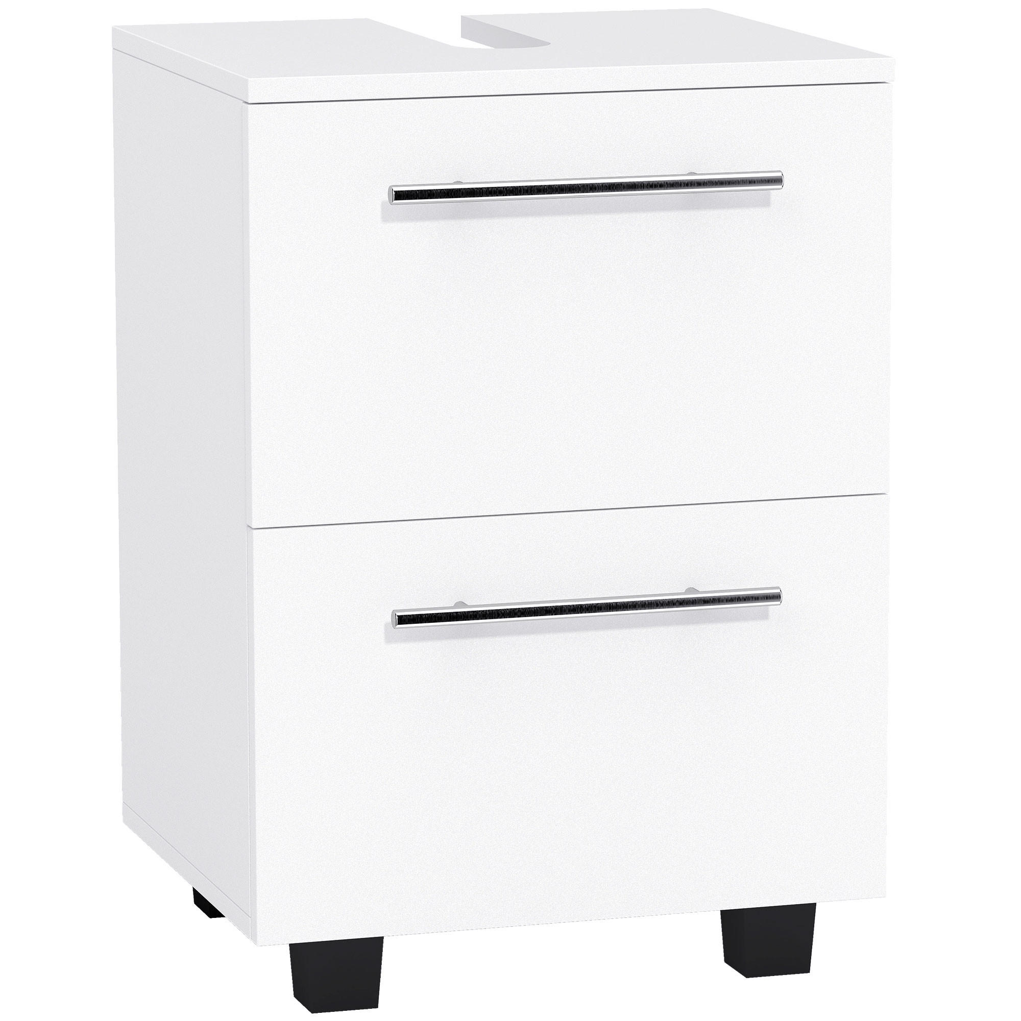 HÄNGESCHRANK Weiß 1 Stück - Weiß, Kunststoff (41.5/59/35.5cm) - GiPP