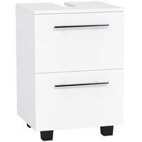HÄNGESCHRANK Weiß 1 Stück - Weiß, Kunststoff (41.5/59/35.5cm) - GiPP