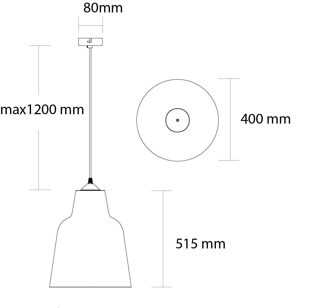 Thumbnail - Lumicom Hängeleuchte, Blau, Metall, Freiform,Freiform, 40x51.5x40 cm, Lampen & Leuchten, Innenbeleuchtung, Hängelampen, ...