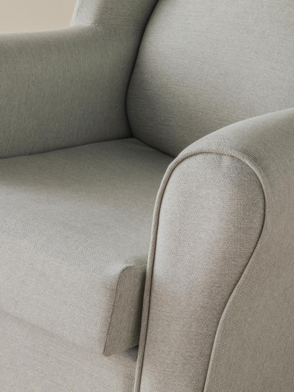 SCHAUKELSESSEL Hilde Grau 78 cm x 102 cm - Grau, Textil (78/102/91cm) - Kenay Home