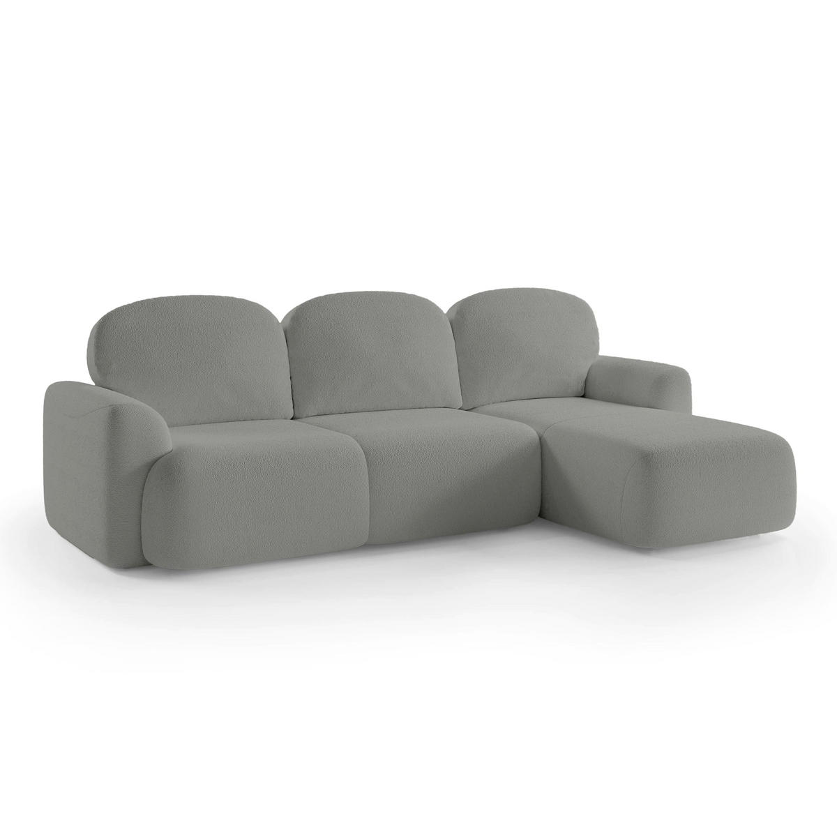 ECKSOFA Bulu Multicolor - Multicolor, Textil (260/95/163cm) - Pillovely