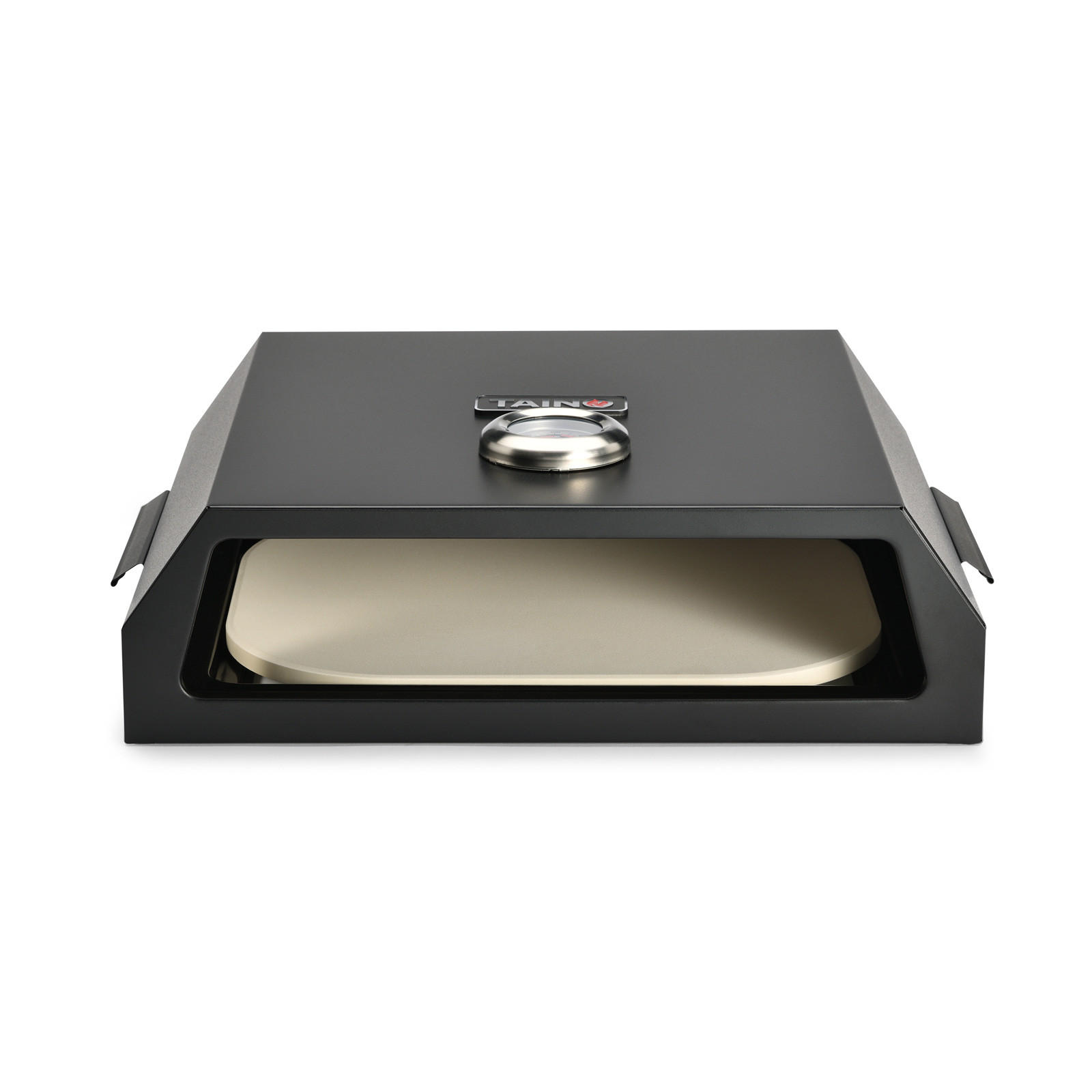 PIZZABOX Stahl Schwarz - Schwarz, Metall (45/12/36cm) - TAINO