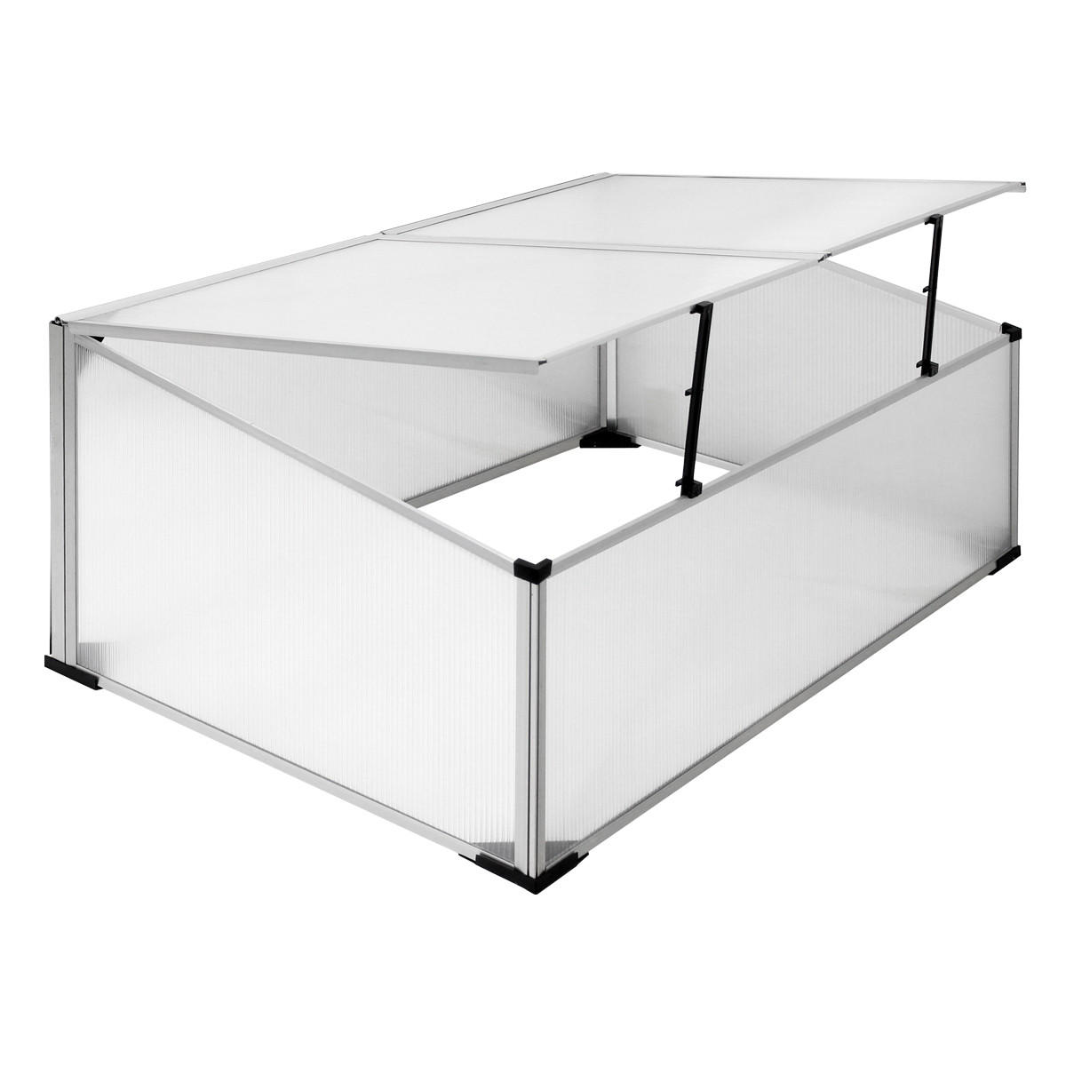 FRÜHBEET - Transparent, Metall (60/40/100cm) - ECD-Germany