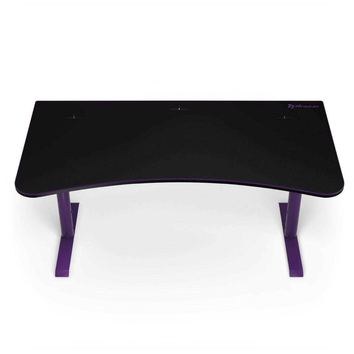 GAMINGTISCH Arena 160/82/71-81 cm Lila - Lila, Metall (82/160/71cm) - Arozzi