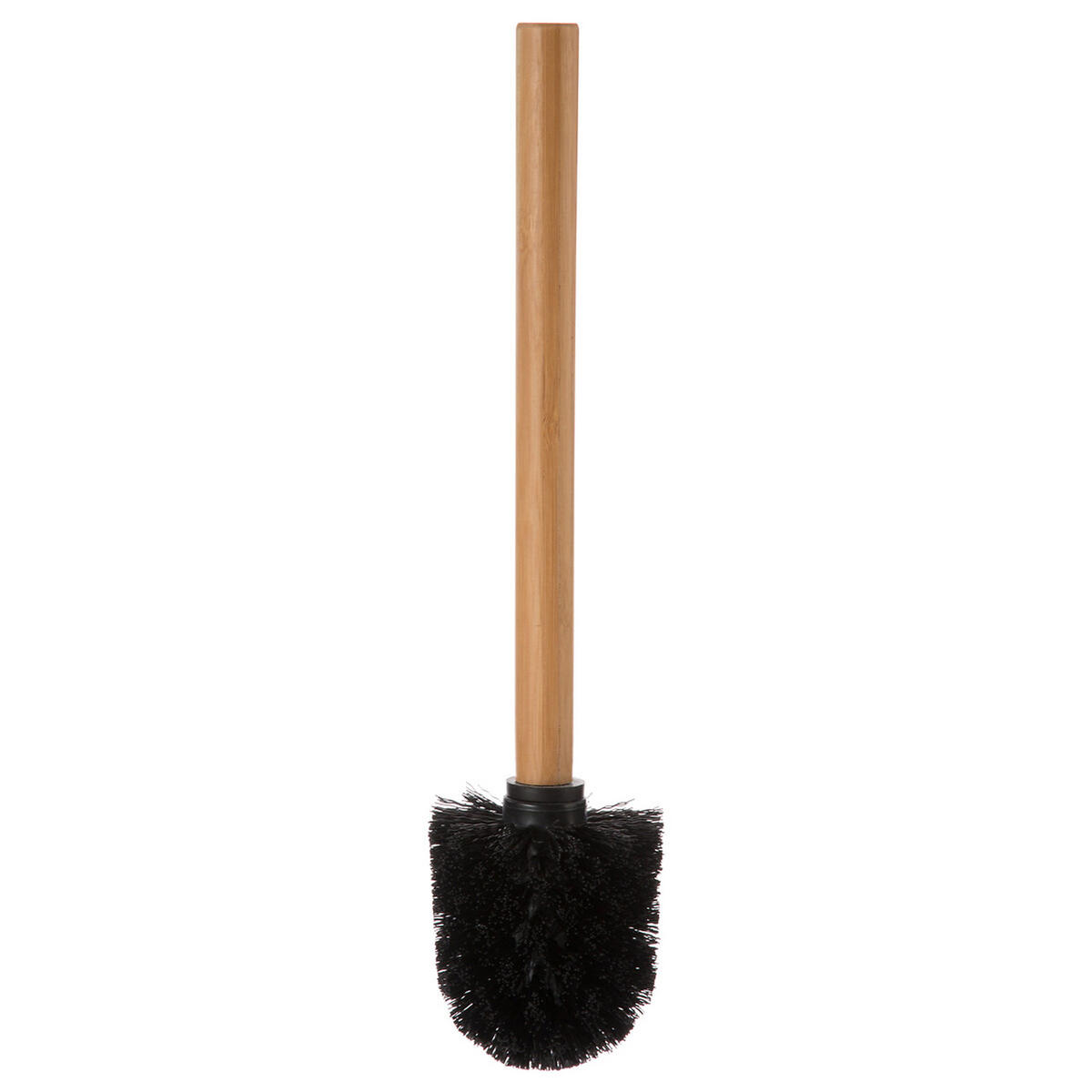 WC-BÜRSTE Natureo, Kunststoff, Bambus, Schwarz, 38 cm - Schwarz, Kunststoff (11.7/38/11.7cm) - 5five Simply Smart