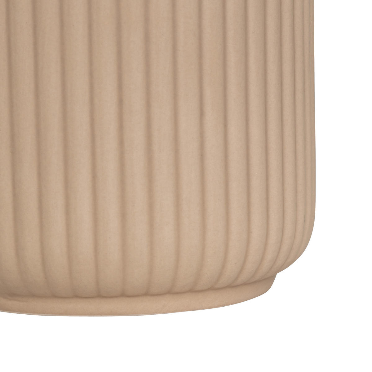 BLUMENTOPF Dolomit Nuria 13,5/12 cm - Taupe, Stein (13.5/12/13.5cm) - Atmosphera Createur d´interieur