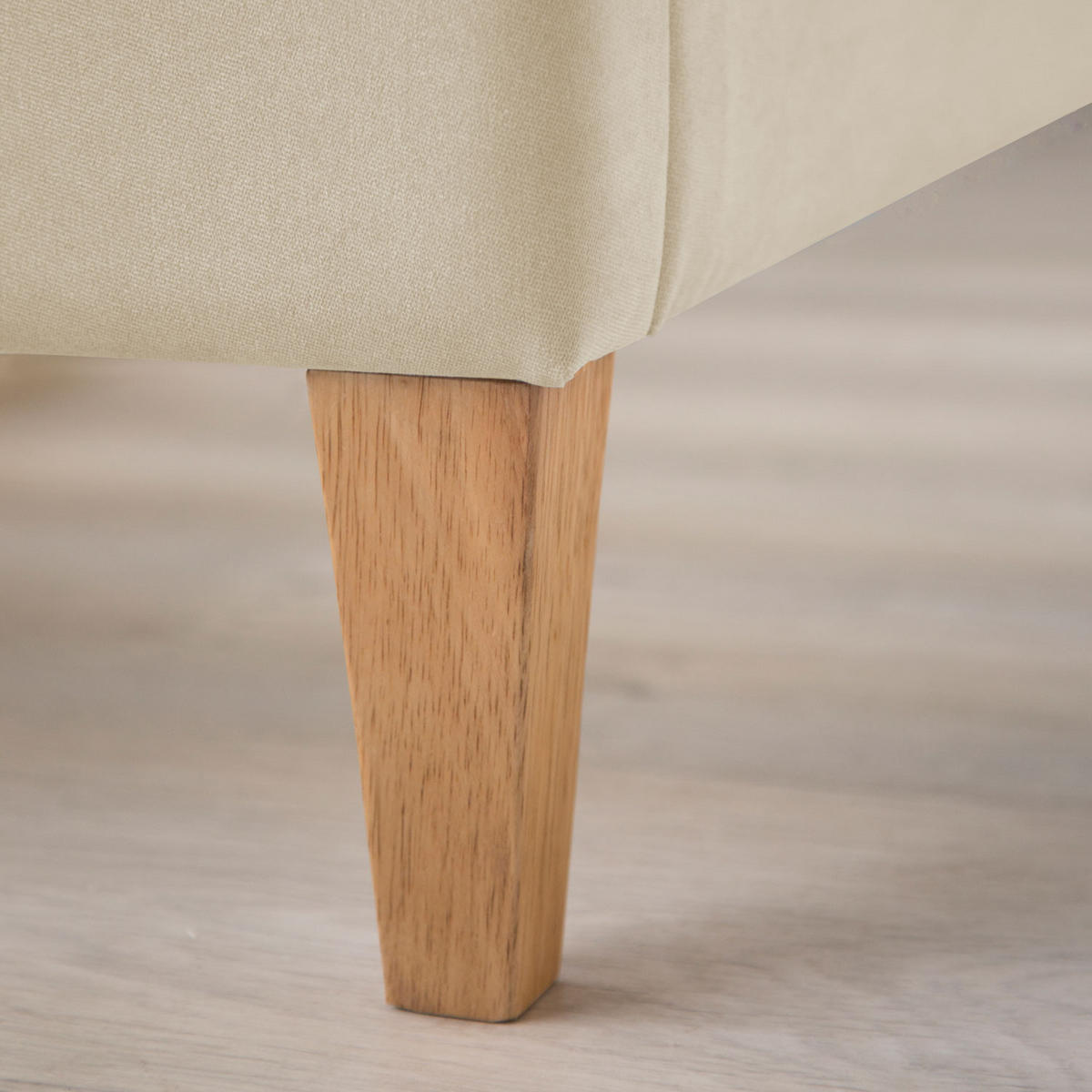 POLSTERBETT mit Lattenrost 140/200 cm in Beige - Beige, Textil (140/200cm) - Homestyle4u