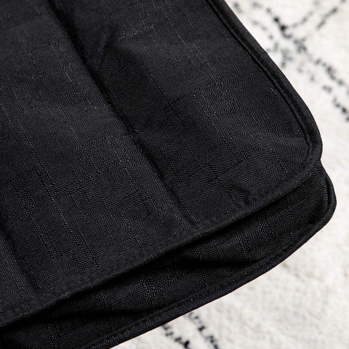 ARMLEHNSTUHL Schwarz 66.5/94.0/100.0 cm - Schwarz, Textil (94/100/66.5cm)