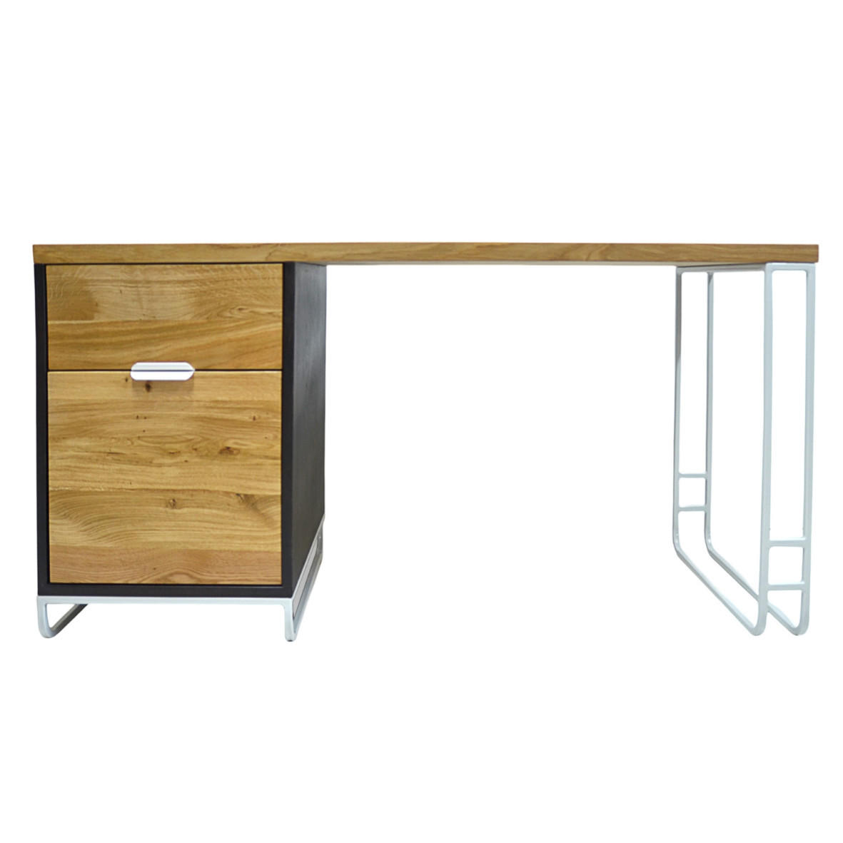 HOLZSCHREIBTISCH für das Arbeitszimmer oder Büro DENIS - Eichefarben, Holz (60/150/75cm) - Rawood Furniture