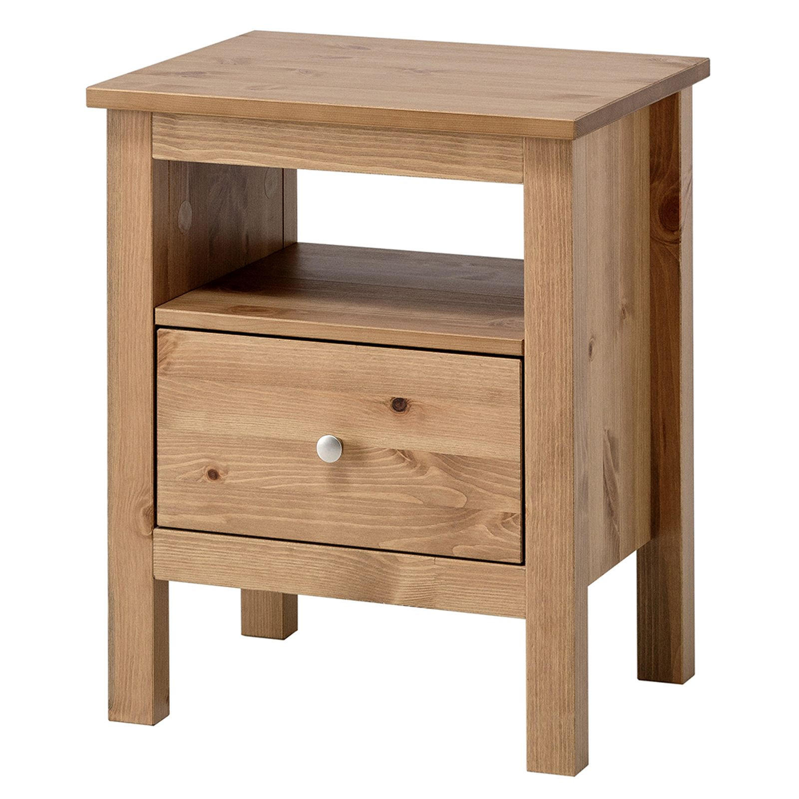 NACHTTISCH Massivholz 37/45/55 cm - Braun, Holz (45/55/37cm) - hagge home