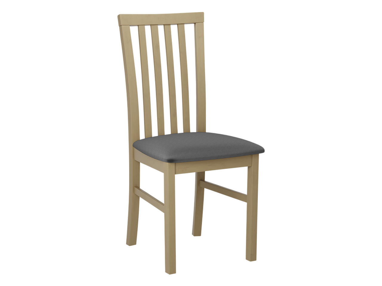 STUHL Milano I, Holzfarbe: Sonoma - Dunkelgrau/Sonoma Eiche, Holz (43/93/40cm) - MIRJAN24